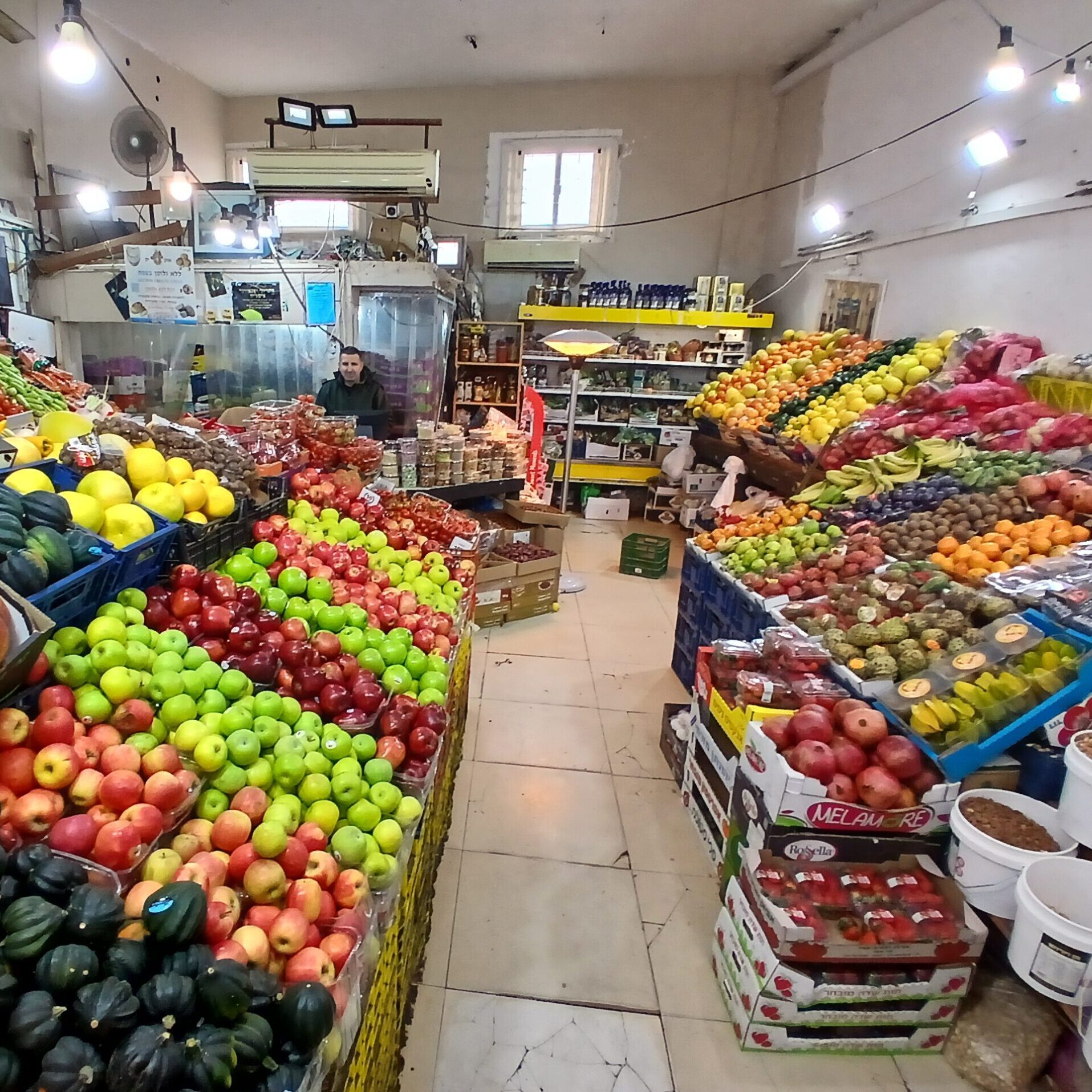 Fresh produce at a local grocer