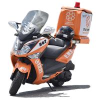 Emergency response motorcycle