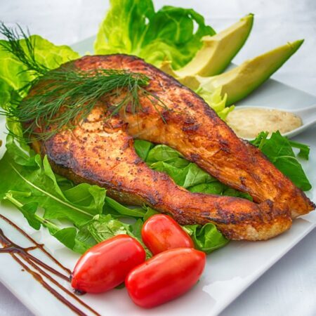 Shabbat fish course